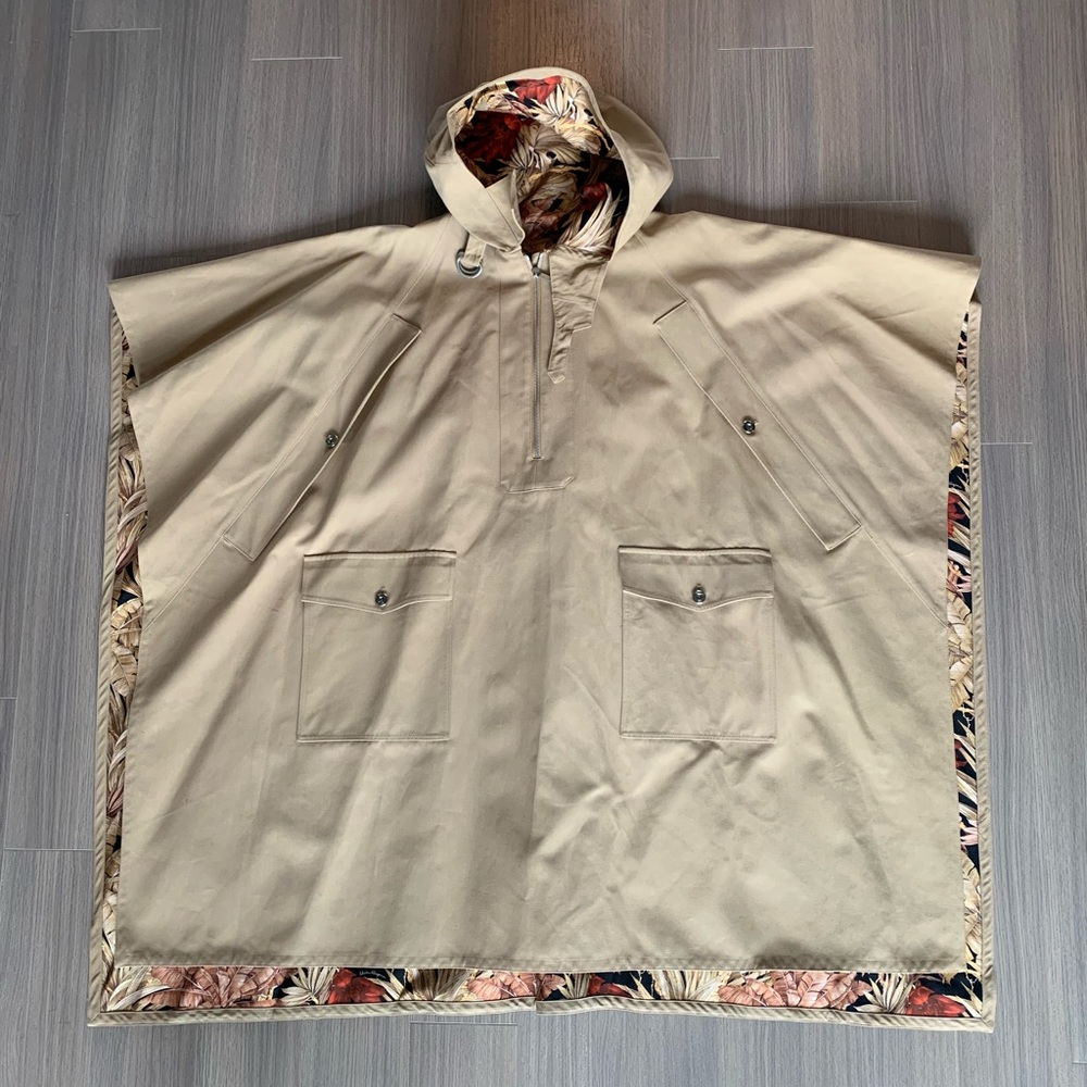 Ferragamo Safari Runway Poncho Cape